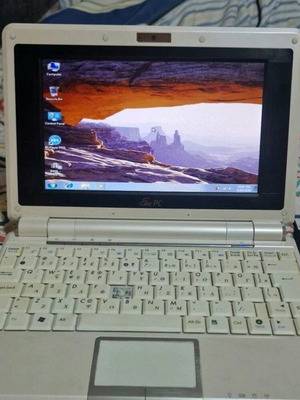 Asus EeePC Intel Celeron 10,1 ιντσών laptop μεταχειρισμένο, 120GB HDD