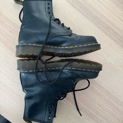 Dr. Martens blue ankle boots like new, size 37