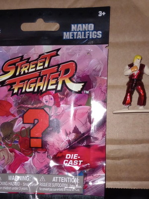 Ken Street Fighter Jada Nano Metalfigs DieCast figure like new