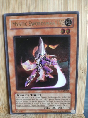 Mystic Swordsman LV2 (V.2 - Ultimate Rare) like new