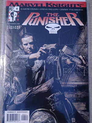 The Punisher #4 Marvel Knights comic book mint condition