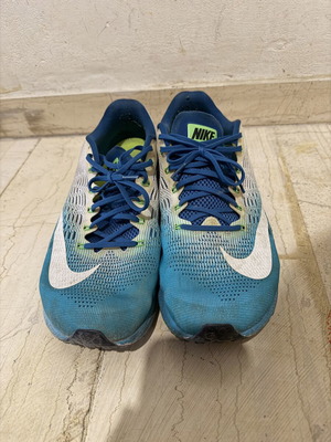 Nike Zoom Elite 9 running shoes used, size 46, blue