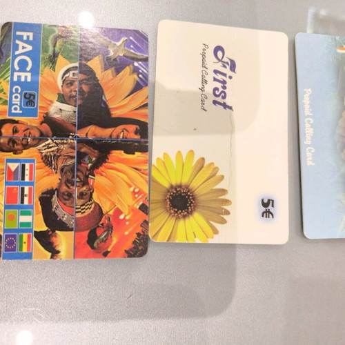 Speech cards like new, pack of 5 pieces