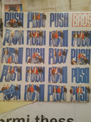 Push-Bros vinyl record used, pop music