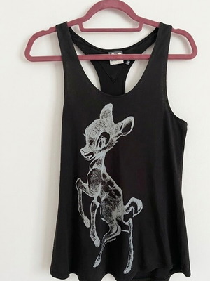 Disney x Hilfiger Denim Tank Top like new, Bambi design, XS