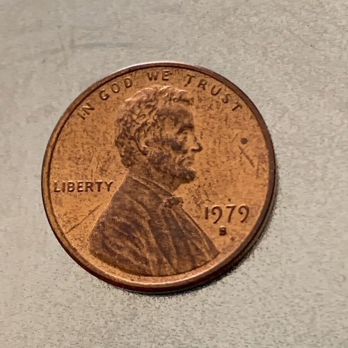 U.S Lincoln pennies like new, years 2012/1985/1979S