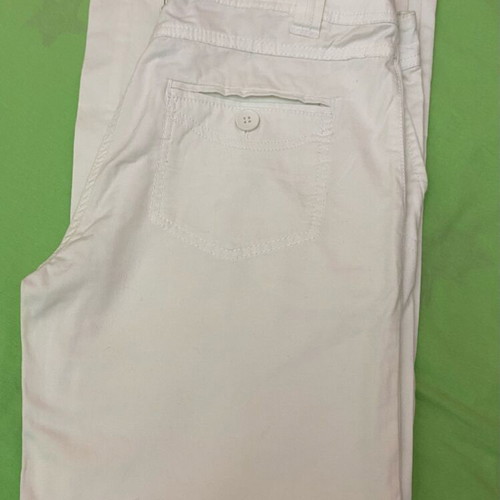 H&M white pants like new, size 36, soft denim