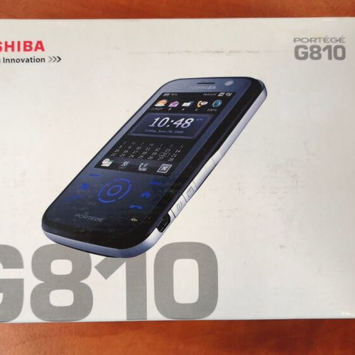 Toshiba Portege G810 телефон нов, черен, 3 MP камера