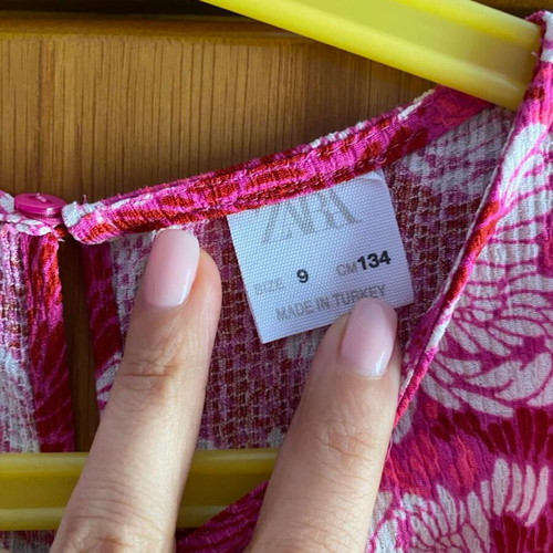 Zara jumpsuit used for 9-year-old girl