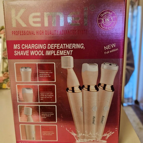 Kemei Trimmer 3-in-1 grooming device new, unused