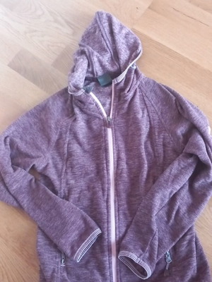 Mc Klinley pink melange fleece jacket 8 years 128-134, like new
