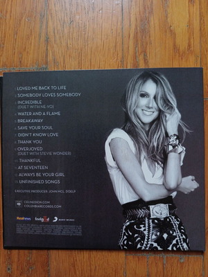 Cd 2 Celine Dion like new