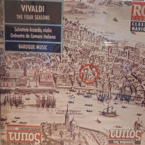 Vivaldi The Four Seasons CD like new, classical