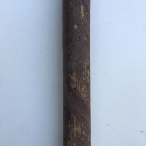 Replica axe used, decorative wooden with metal element 70 cm