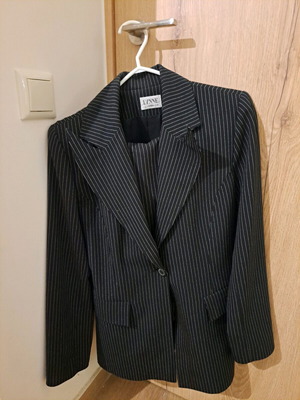 Lynne striped jacket like new, black and white, size S