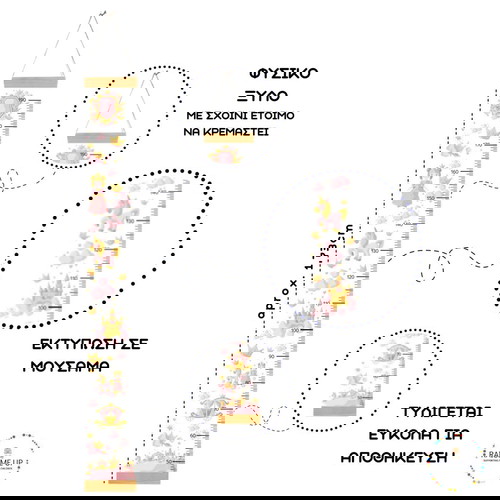 Αναστημόμετρο Πριγκίπισσες Νέο, Διακοσμητικό Παιδικού Δωματίου
