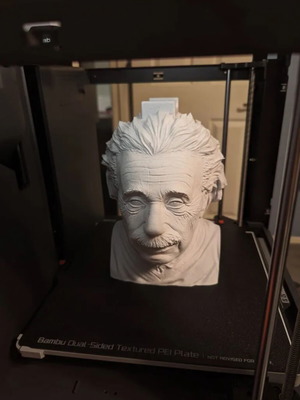Einstein Headset Stand new, printed