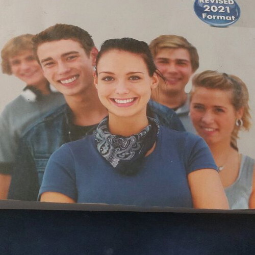 Ecce Practice Examinations book used, English