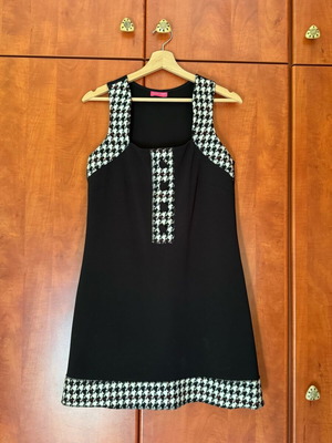 Gloria Caram Vintage Black Dress Used, Size S
