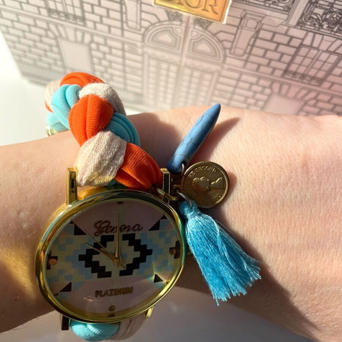Geneva boho style wristwatch new women's