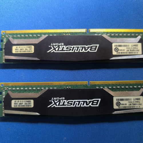 Crucial Ballistix Sport 16GB DDR3 1600MHz CL9 kit σαν καινούργιο
