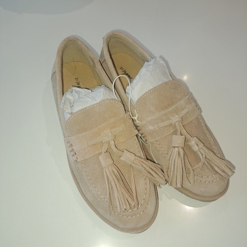 Reserved moccasins new, beige, size 31