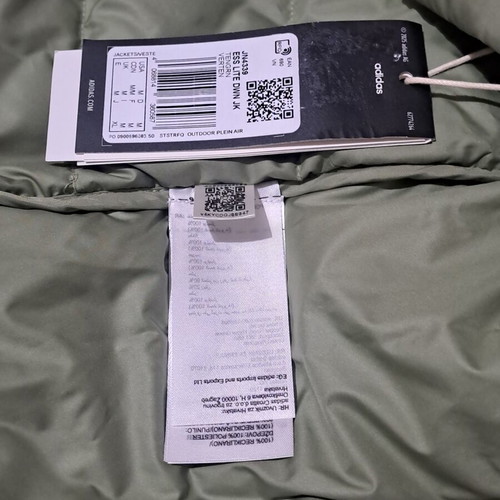 Adidas Light Down Jacket new size Medium, lightweight down jacket