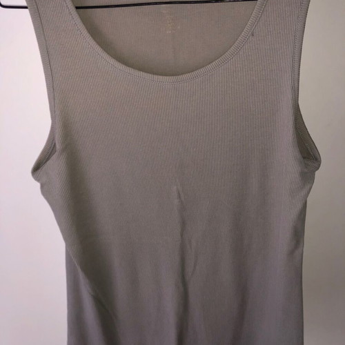H&M Gray Sleeveless Shirt Medium New