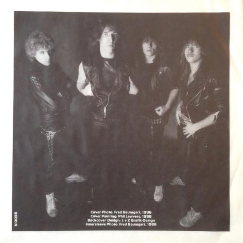 Rage Reign Of Fear signed 1st press vinyl LP