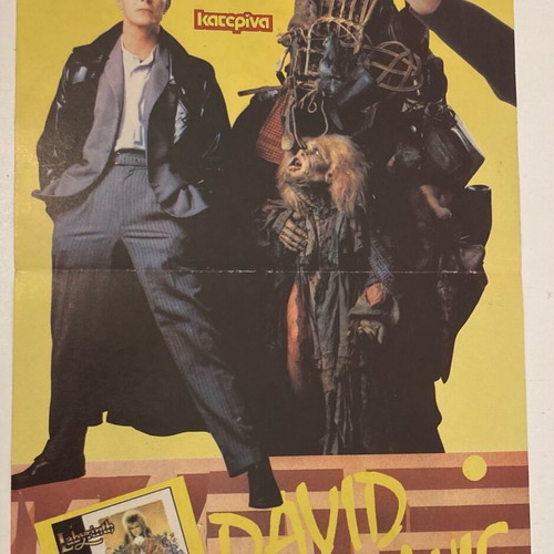 David Bowie - Bananarama Poster from magazine Katerina In good condition Price 4 Euros
