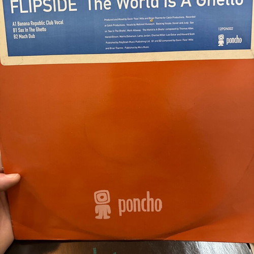 Flipside The World Is A Ghetto vinyl used