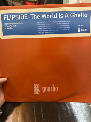 Flipside The World Is A Ghetto vinyl used