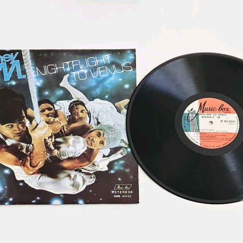 Boney M Nightflight To Venus first press vinyl record 1978 like new