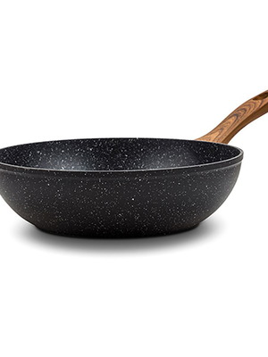 Nature wok 28cm with stone non-stick coating new Nava