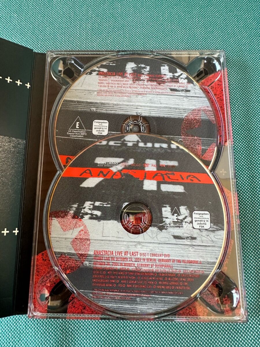 Anastacia Live At Last 2004 DVD like new - € 25,00 - Vendora.cy