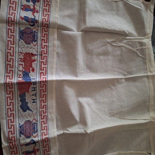 Traditional Cretan woven kitchen apron like new