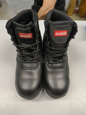 Bormann Milwaukee Work Boots Size 43 Like New Black
