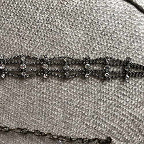 Evening belt like new, brown, vintage style