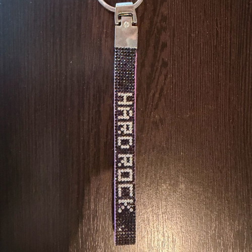 Hard Rock Cafe keychain new with tag and strass