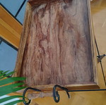 Small tray with stand like new