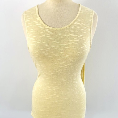 Backless top Stelios Koudounaris, yellow, size S