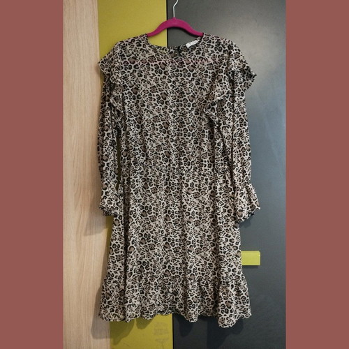 VRS women's dress animal print used, size M/L