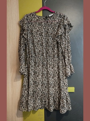 VRS φόρεμα γυναικείο animal print μεταχειρισμένο, μέγεθος M/L