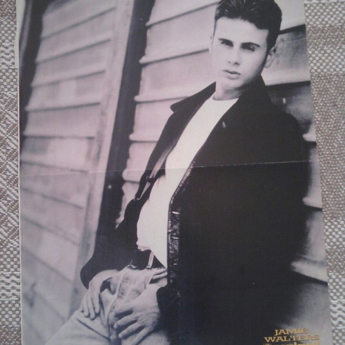 Jamie Walters & Kylie Minogue Pinup poster used