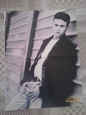 Jamie Walters & Kylie Minogue Pinup poster used