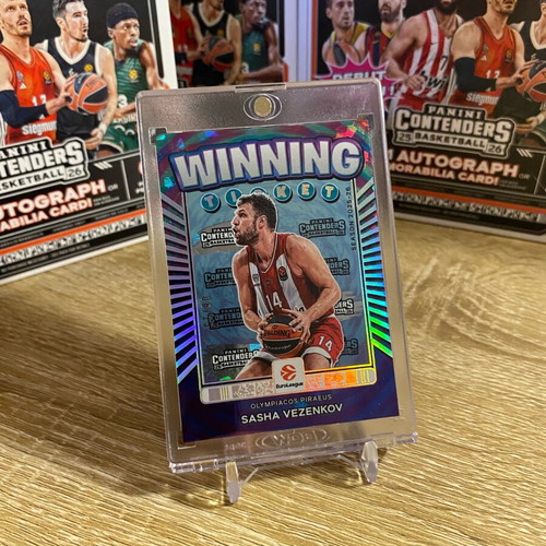 Sasha Vezenkov MVP Winning Ticket Panini Contenders EuroLeague 2025-26 like new