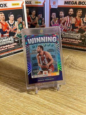 Sasha Vezenkov MVP Winning Ticket Panini Contenders EuroLeague 2025-26 like new