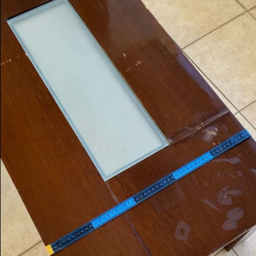 Coffee table solid wood used with marks