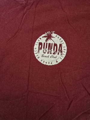 T-shirt Punda Beach Paros μεταχειρισμένο, μέγεθος XS