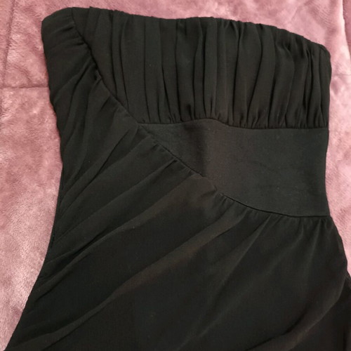 Zara strapless dress size medium like new, black